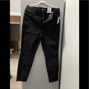 Size 16 style and co black jeans